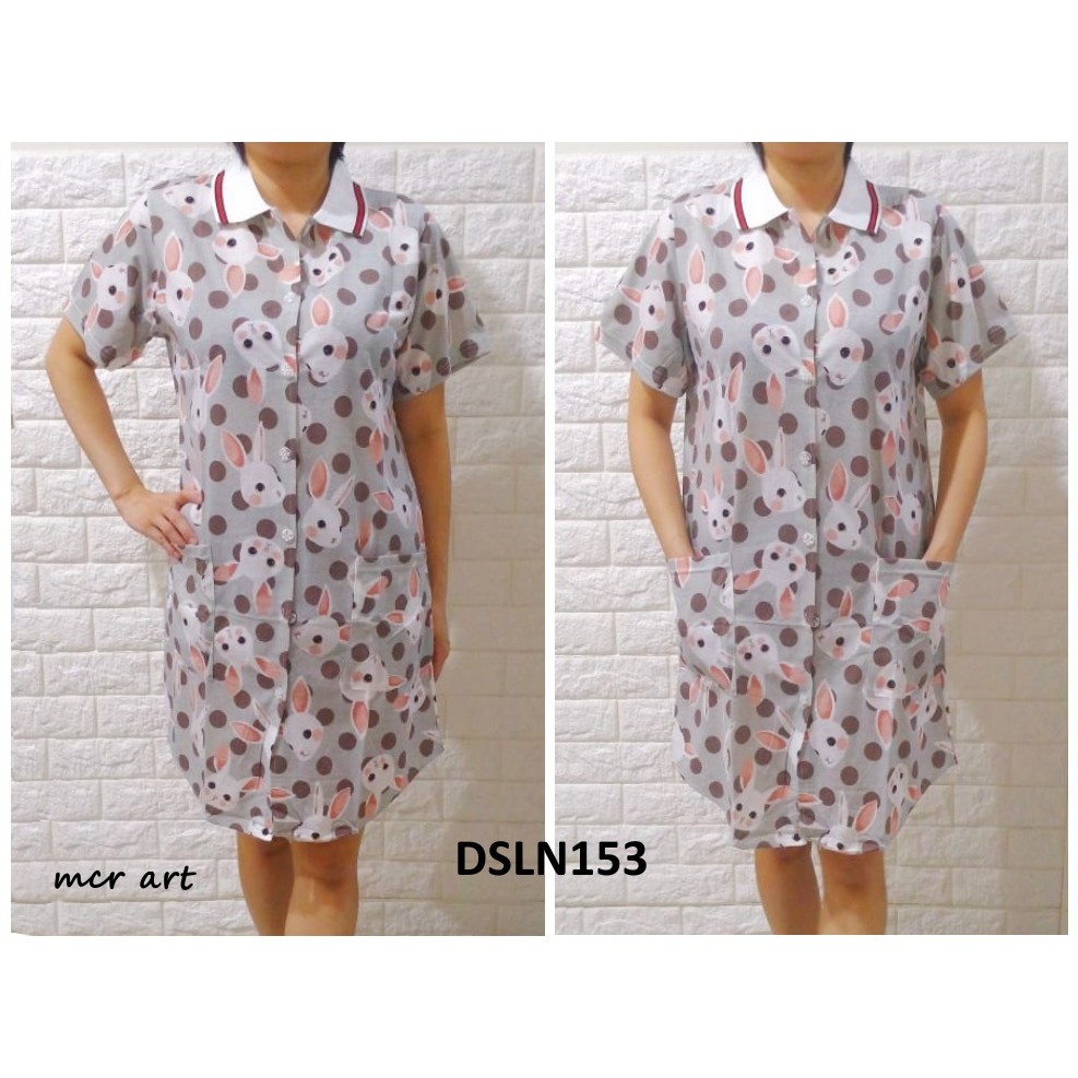 Daster Kerah Baju Tidur Wanita