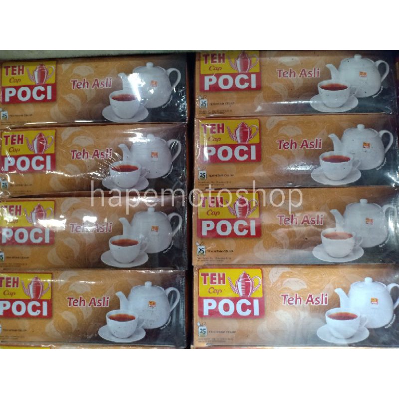 

Teh Celup Cap Poci Wangi Teh Asli 25 Bags - Teh Poci - Tea Bag