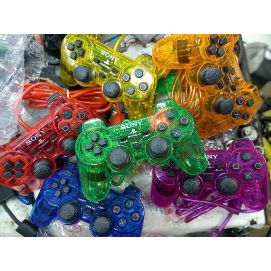 Stik PS2 Lampu Warna Warni Kabel Ori Serat