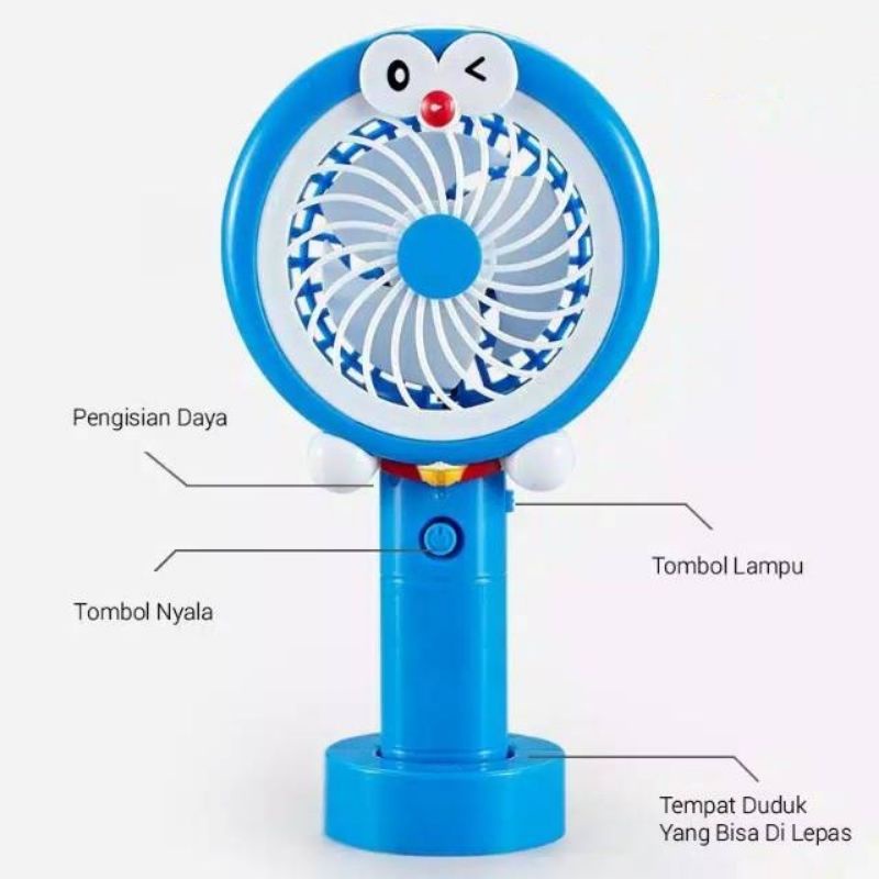 Kipas Angin Mini Fan / Mini Hand Fan / Kipas Angin Tangan Mini LED