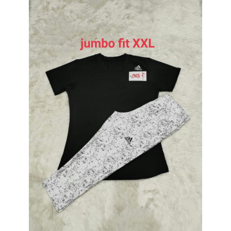 Baju Olahraga Wanita Setelan Jumbo XXL