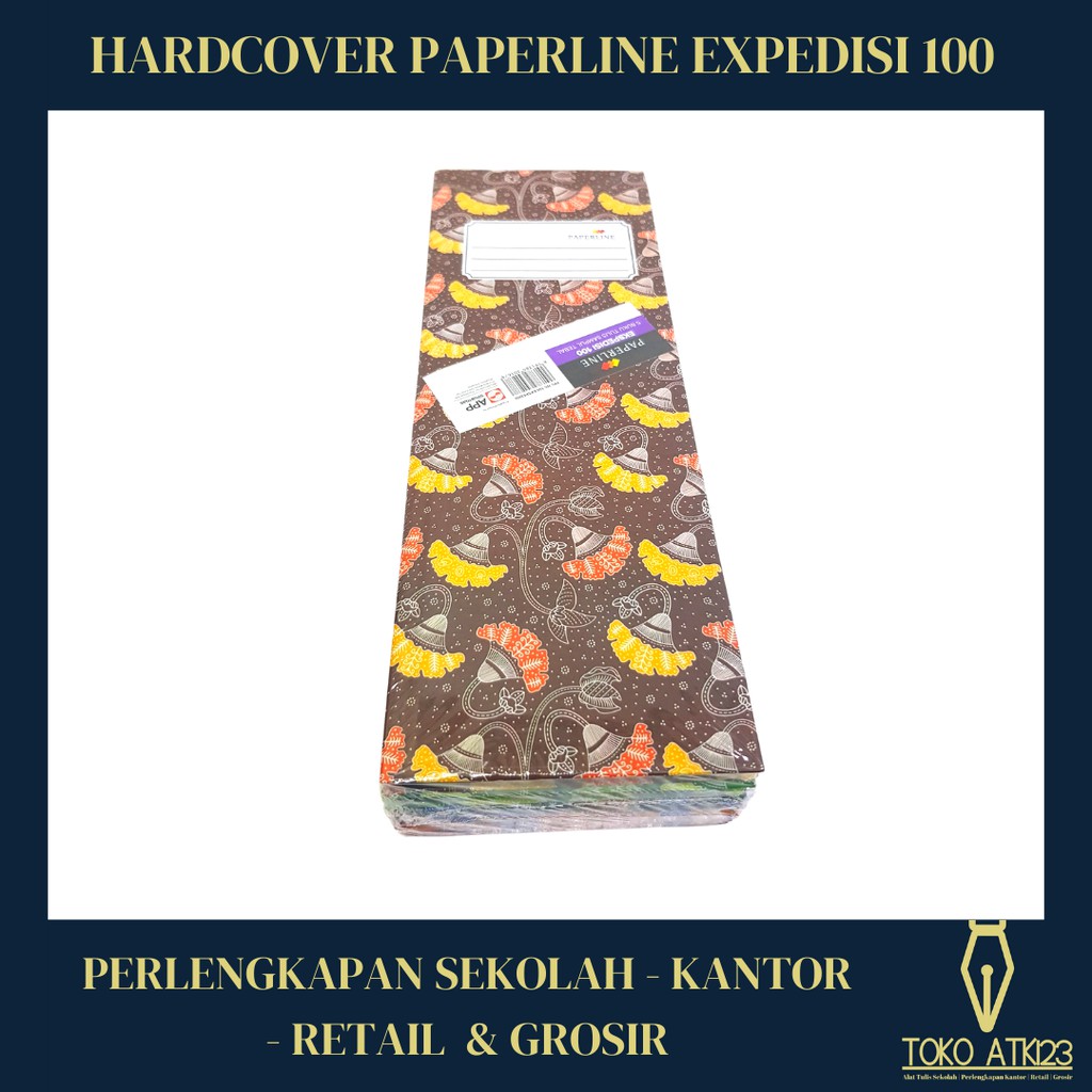 Buku Hardcover Expedisi Merk Paperline Isi 100 Lembar