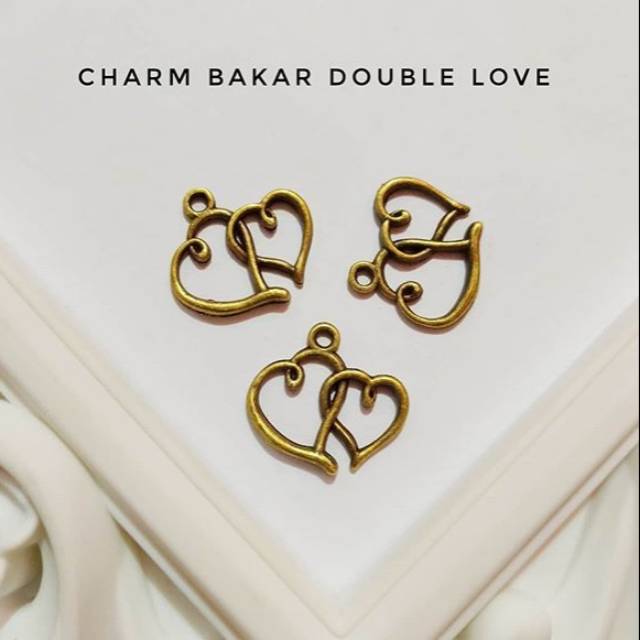 Charm bakar double love