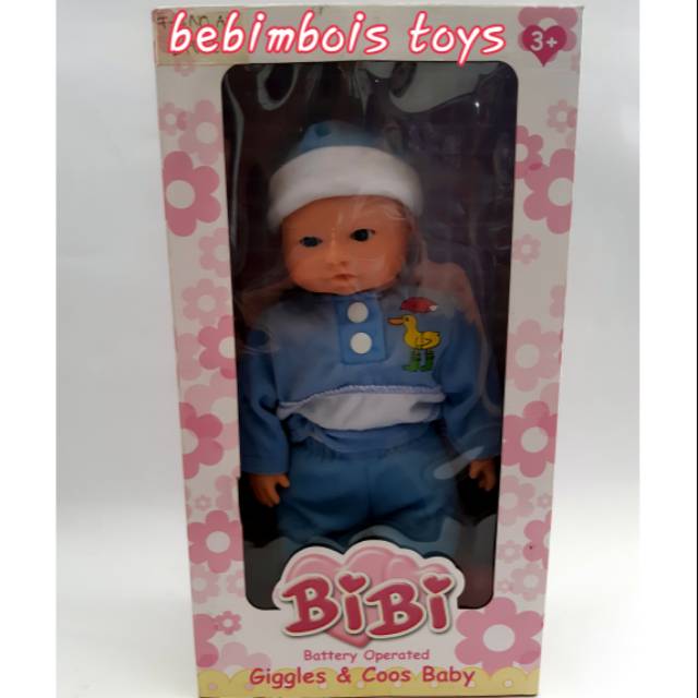 Bibi Boneka Bayi Baby Coos and Giggle