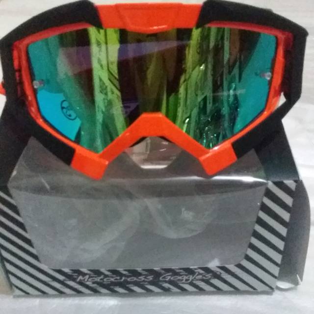 

Kaca gogel SNAIL MX 30 stabilo orange