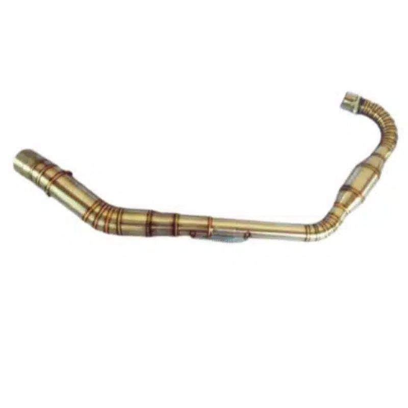 leher knalpot boom buat motor satria fu.hiu