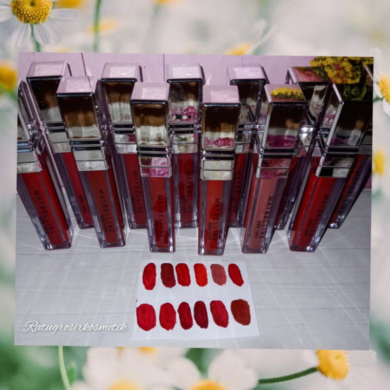 PER 12 PCS!!!LIP GLOSS MATTE MAYBELLINE OH-1530