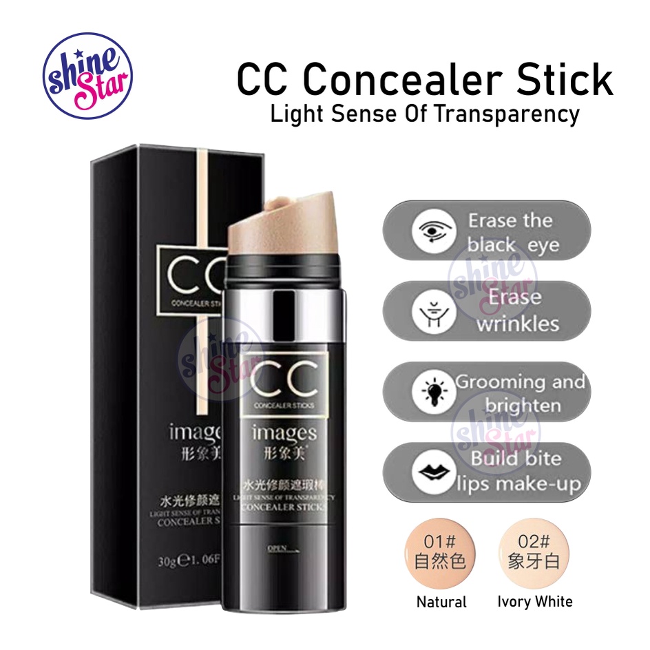 SHINE STAR - MAKEUP IMAGES CC CONCEALER STICK /BEOTUA TAHAN KERINGAT TAHAN LAMA DAN TAHAN AIR