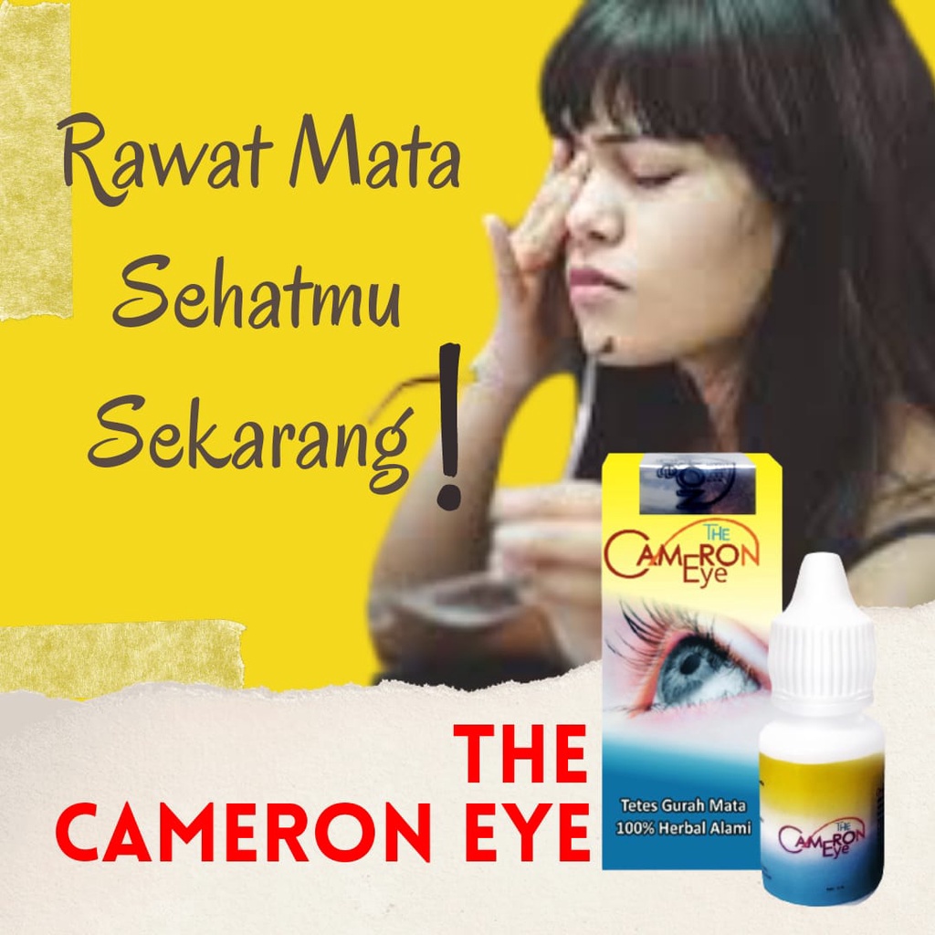 THE CAMERON EYE OBAT TETES MATA MINUS DAN SILINDER/OBAT TETES MATA THE CAMERON EYE HERBAL ALAMI/OBAT