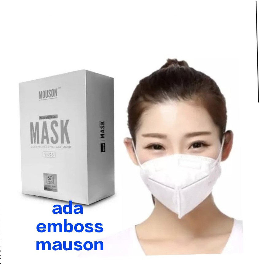 masker mauson KN95 1box isi 50pcs