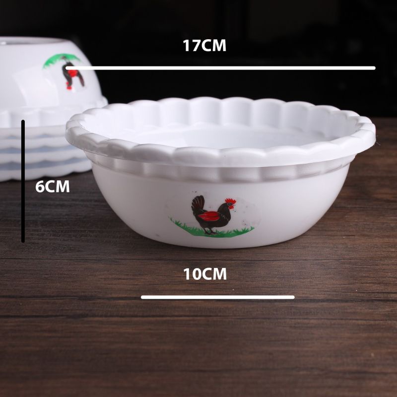 mangkok plastik ayam jago