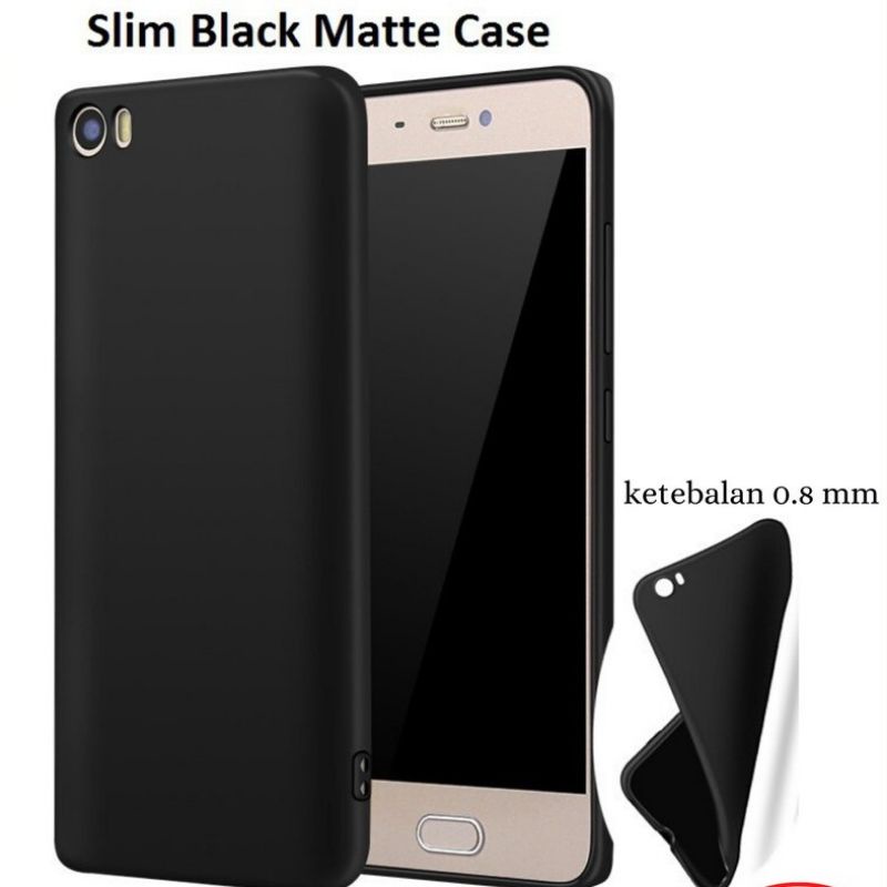 Black matte Blackmatte case INFINIX smart 4 5 hot 9 9play 10 10play play 10s