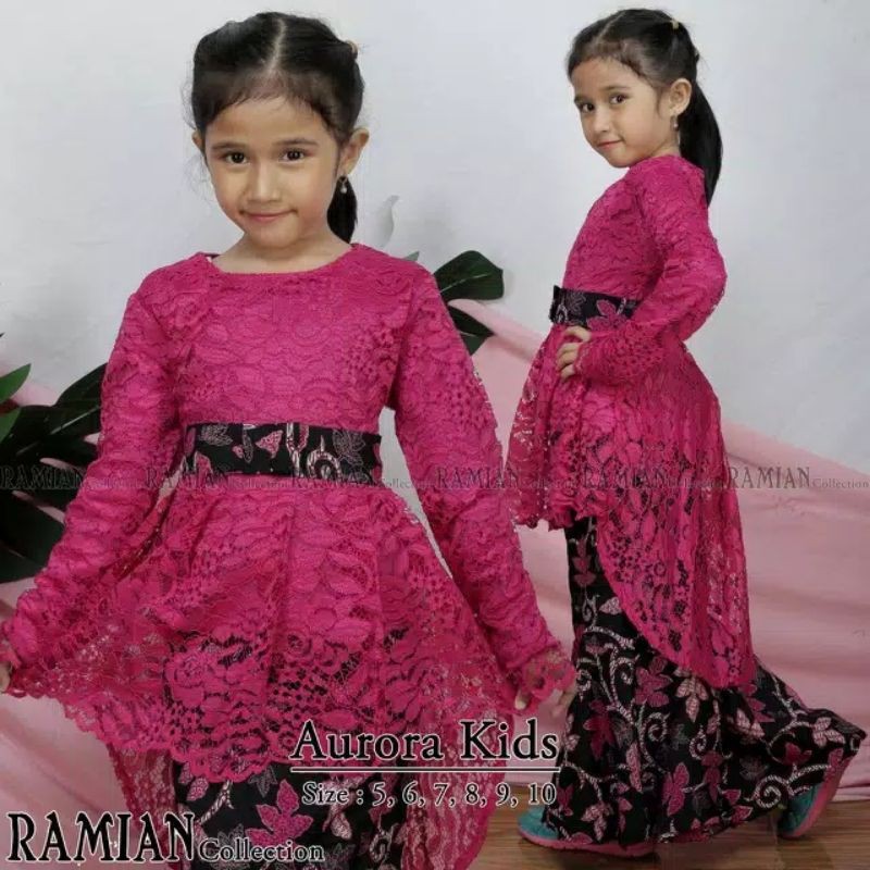 NEW REAL PICT SETELAN KEBAYA ANAK/KARTINI ANK/KEBAYA KURUNG/DRES ANAK