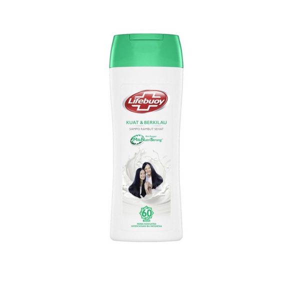 Shampo Lifebuoy 340 ml / Lifebuoy shampo anti ketombe / Shampo Kuat & berkilau / 340 ml shampo Lifeb