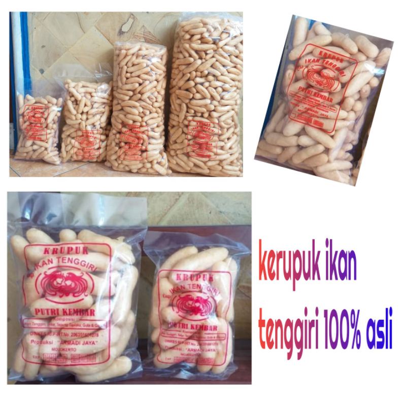 

kerupuk ikan tenggiri asli 100%