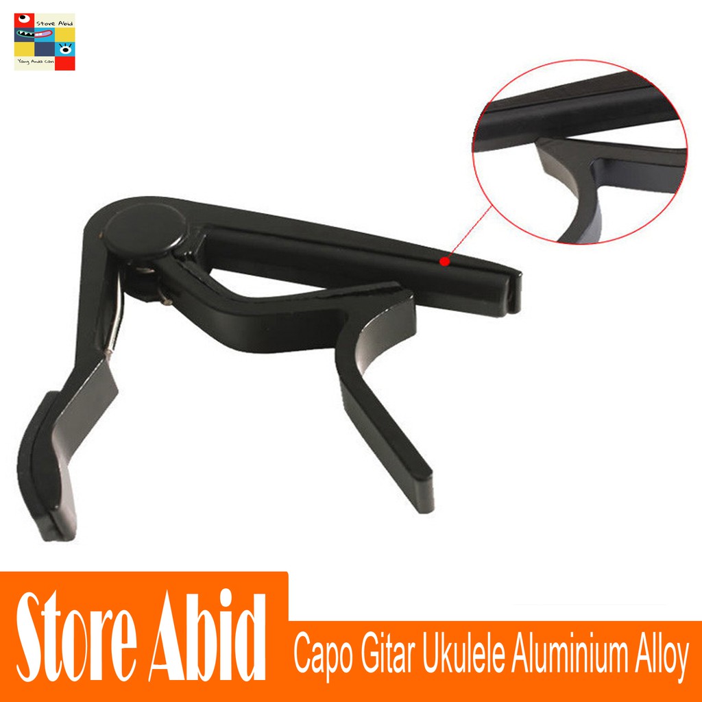 Capo Gitar Ukulele Aluminium Alloy Murah Berkualitas