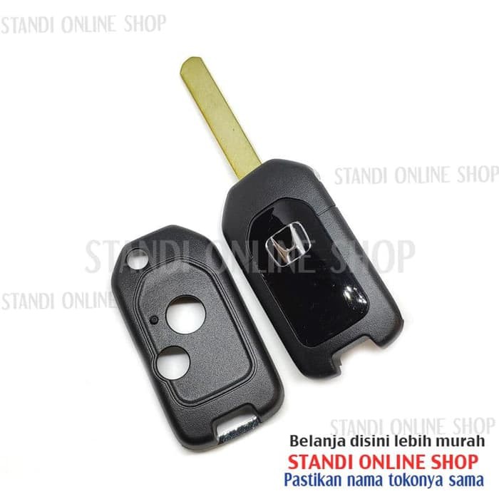 Casing Kunci Lipat Flip Key Honda Civic 2 Tombol Elegant Style New Models