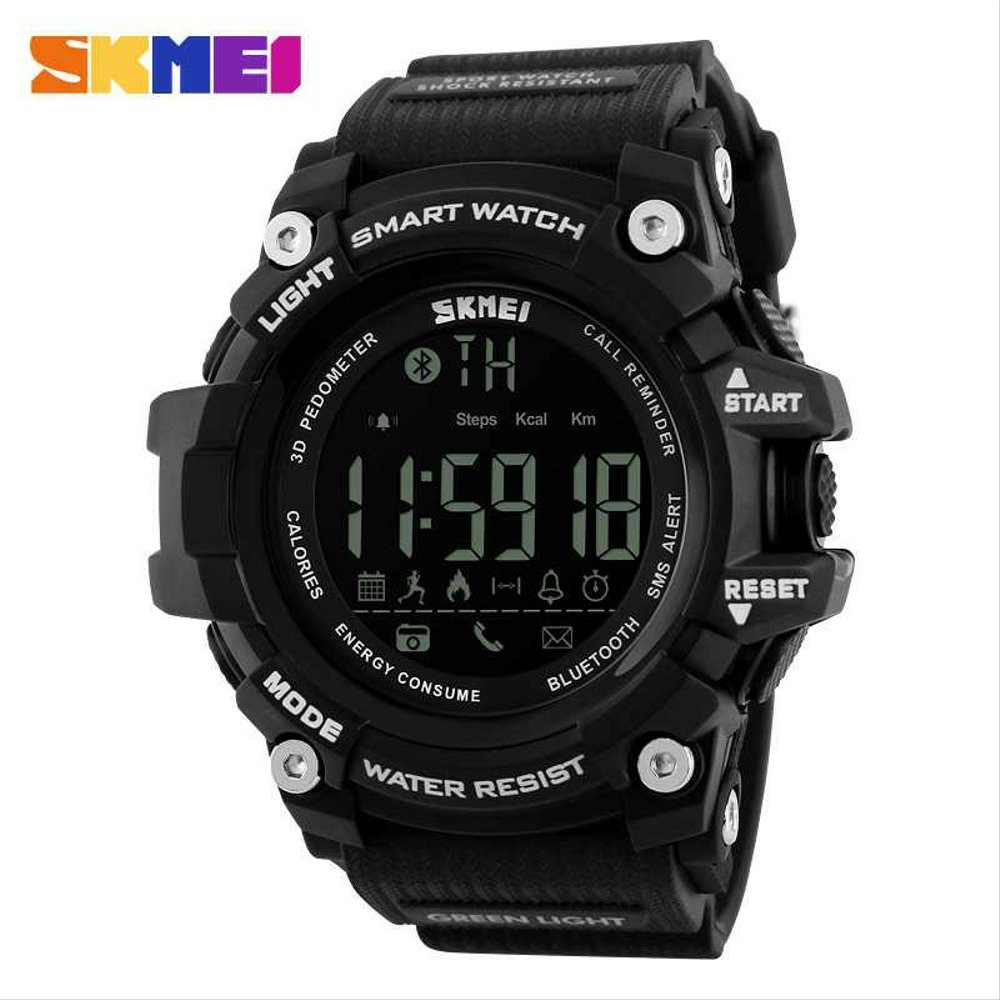 Jam Tangan Smartwatch Skmei Digital 1227 Bluetooth Wr50M Diskon