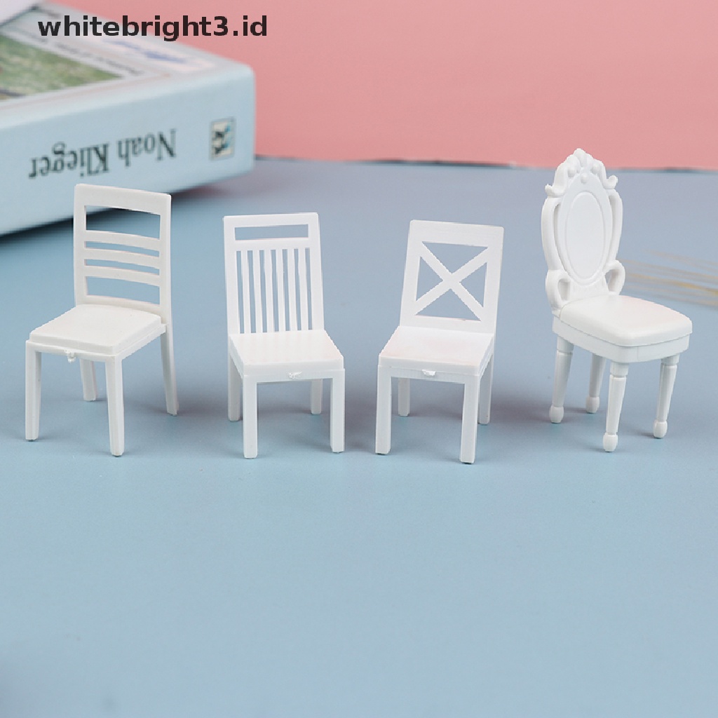 (whitebright3.id) Miniatur Kursi Sofa Skala 1: 20 Untuk Dekorasi Rumah Boneka