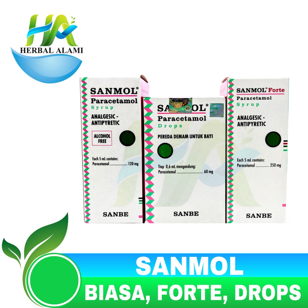 Sanmol Paracetamol - Obat Penurun Panas