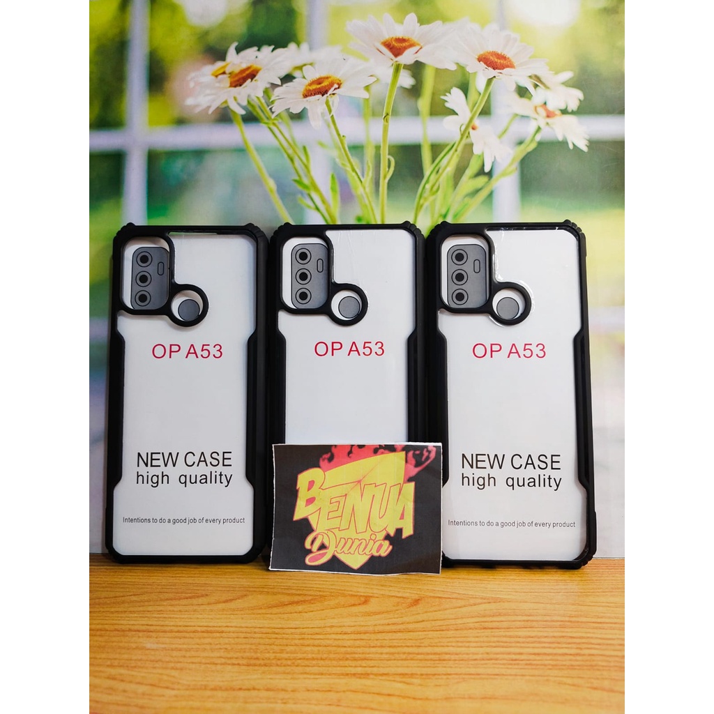 CASE OPPO A53/A33 2020 - CASE SHOCKPROOF ARMOR BENING PLUS PELINDUNG KAMERA OPPO A53/A33 2020 - BD