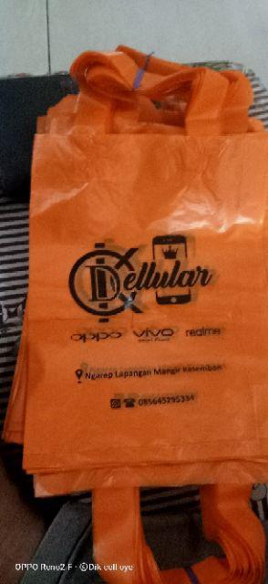 Sablon Kresek Tas Olshop Uk. 20x28.