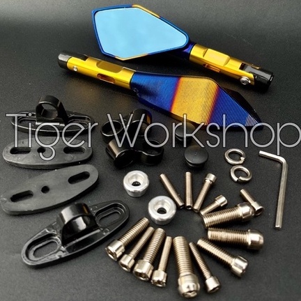 SPION TOMOK V2 PELANGI  RAINBOW / SPION TOMOK TWOTONE / SPION MOTOR - REALL PICT-2