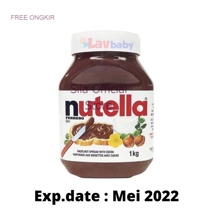 

Ready TS - Nutella Spread Selai Coklat 1000gr 1kg - Packing Std
