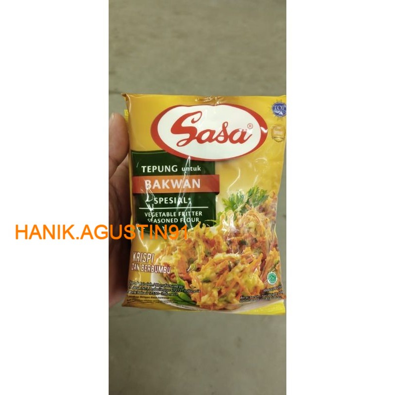 

TEPUNG BUMBU SASA BAKWAN ISI 5 SACHET