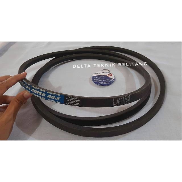 Vbelt / Fanbelt LB-104 (Vbelt Ulir Combine Kubota DC60)