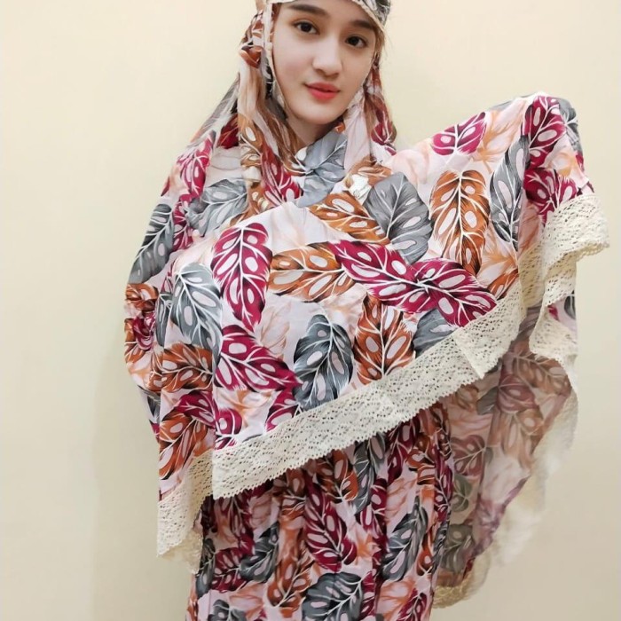 Mukena DewasaMotif Janda Bolong 2021 / Bahan Rayon Viscose adem lembut dan terbaru