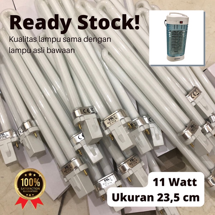 Lampu UV Perangkap Nyamuk 11 watt PL FSL refill KRISBOW INSECT Jw12wa