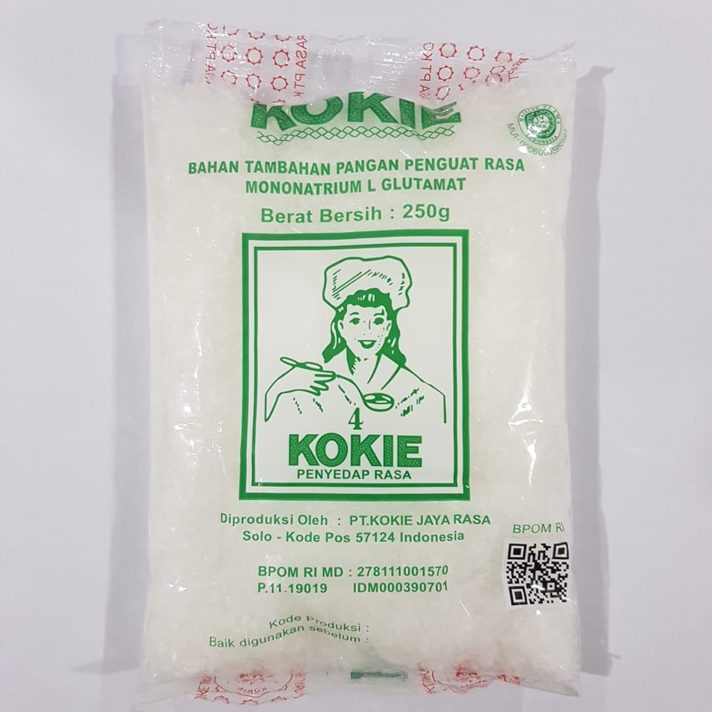 

Kokie Penyedap Rasa 250gr Hijau