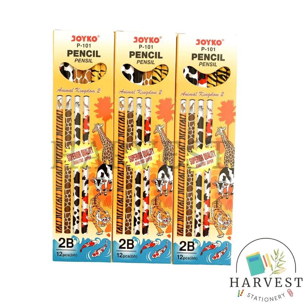 

Pensil 2B JOYKO P-101 2B Animal ( PER PCS )