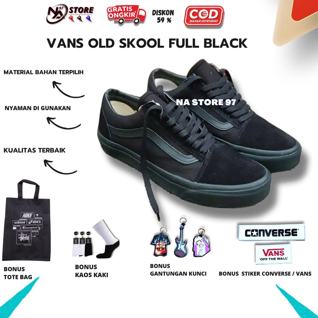 Vans Old Skool Oldskool All Full Black