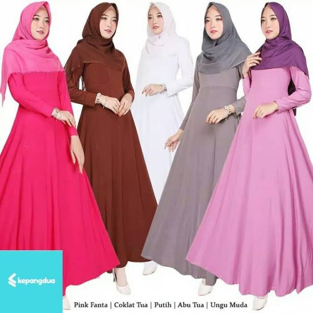 GAMIS JERSEY POLOS BUSUI PREMIUM / GAMIS JERSEY ADEM