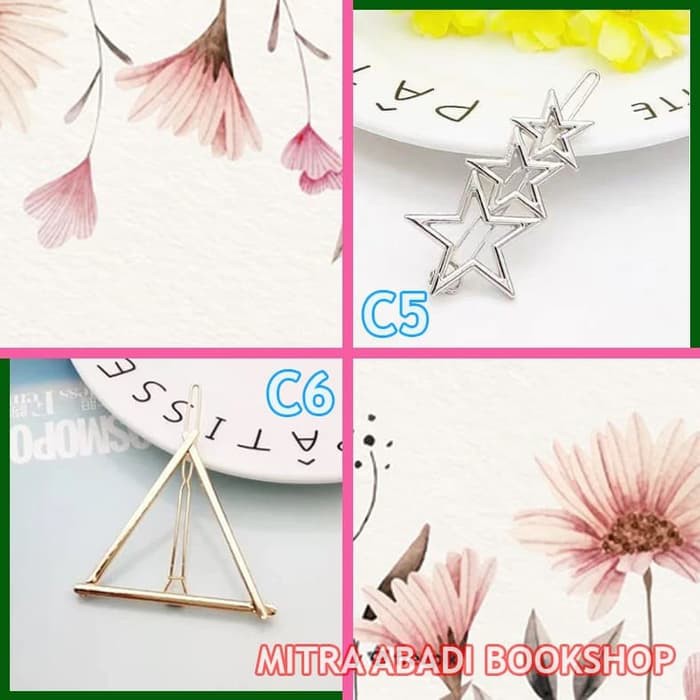 Jepit Pearl Hairclip Hairpin Jepitan Rambut Korea Mutiara E 04