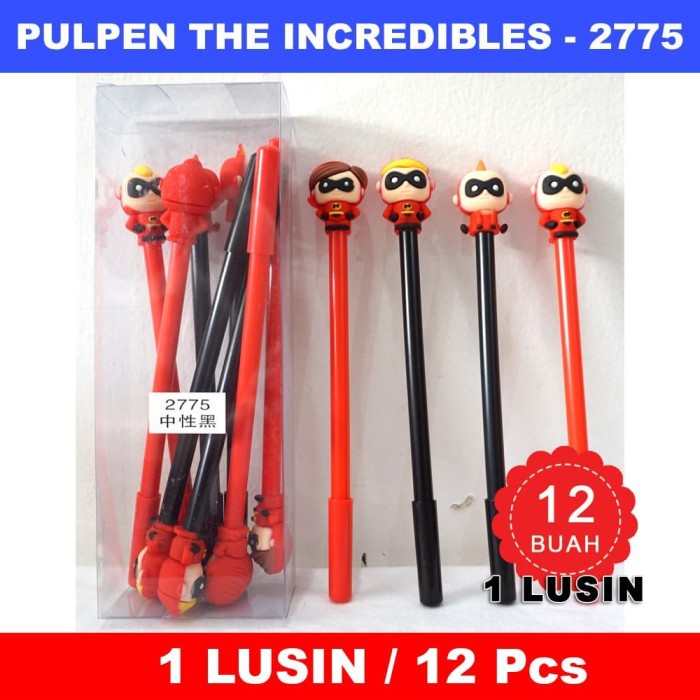 

Pulpen fancy The Incredibles 1 LUSIN -1 lusin Pen The Incredibles 2775