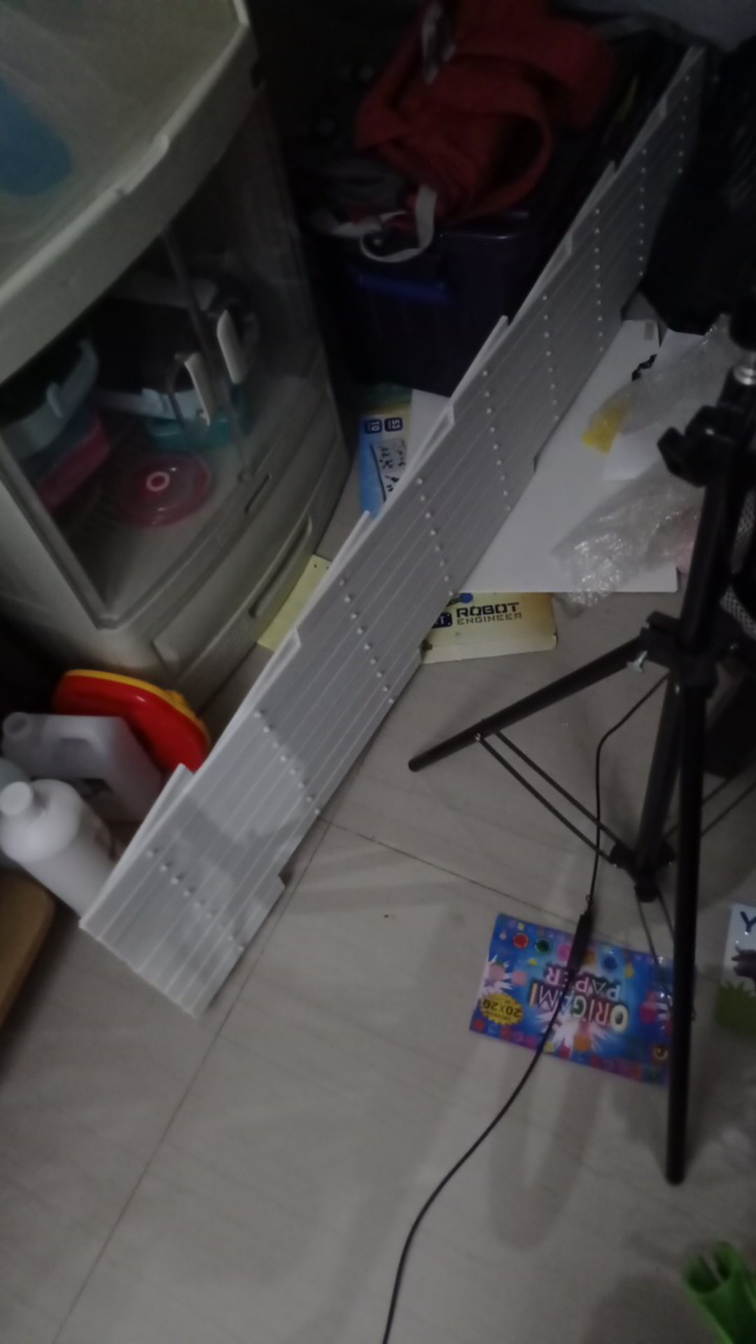 Teralis Plastik 1x2 Mtr - Putih<br />