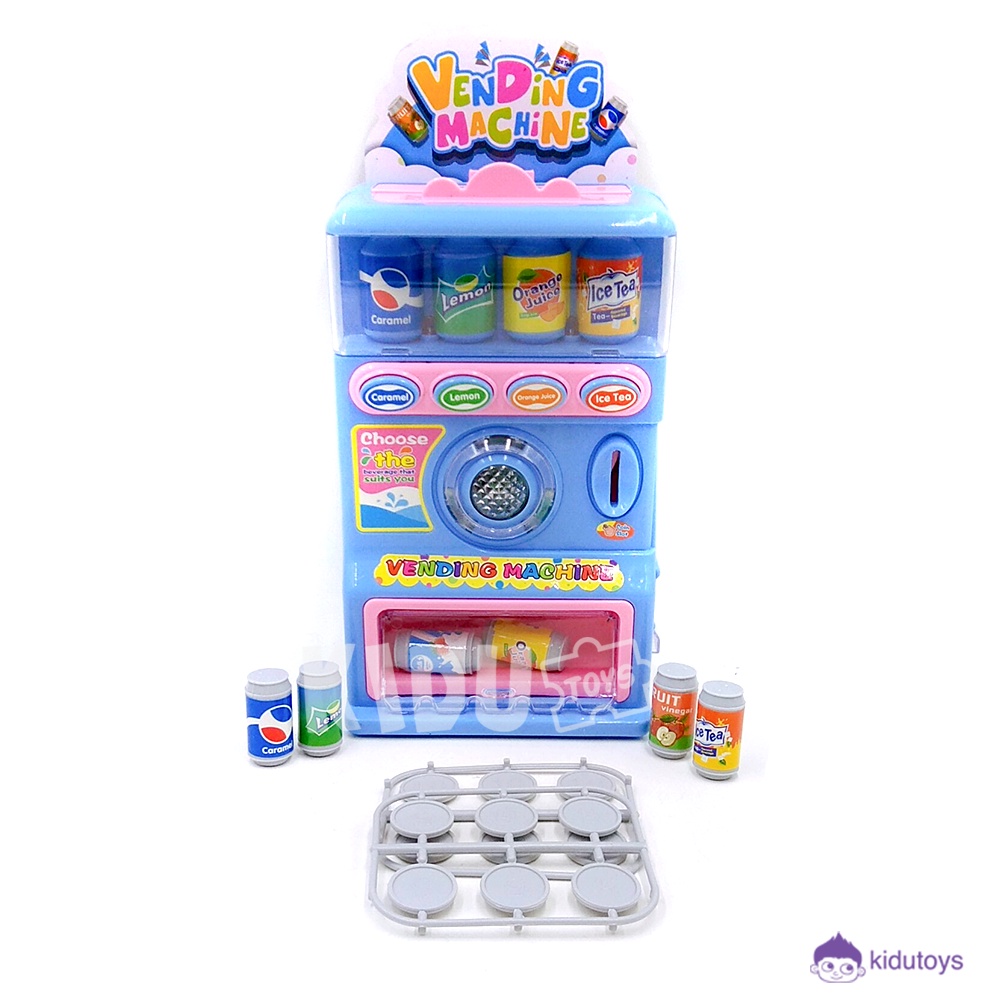 Mainan Anak Mesin Minum Otomatis / Vending Machine Kidu Toys