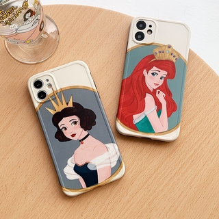 Soft Case Desain Kartun Putri Duyung Snow White Untuk