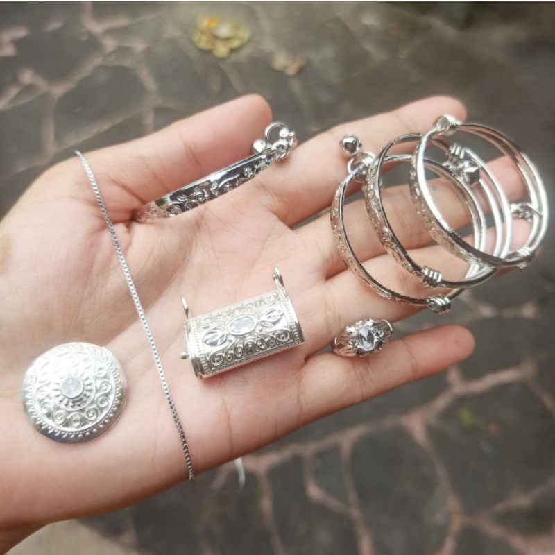 set gelang bayi lengkap isi pupuk untuk 3 bulanan