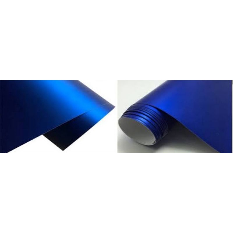 skotlet stiker biru infinity metalic doff