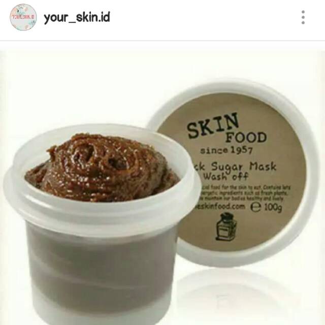 SKINFOOD BLACK SUGAR MASK