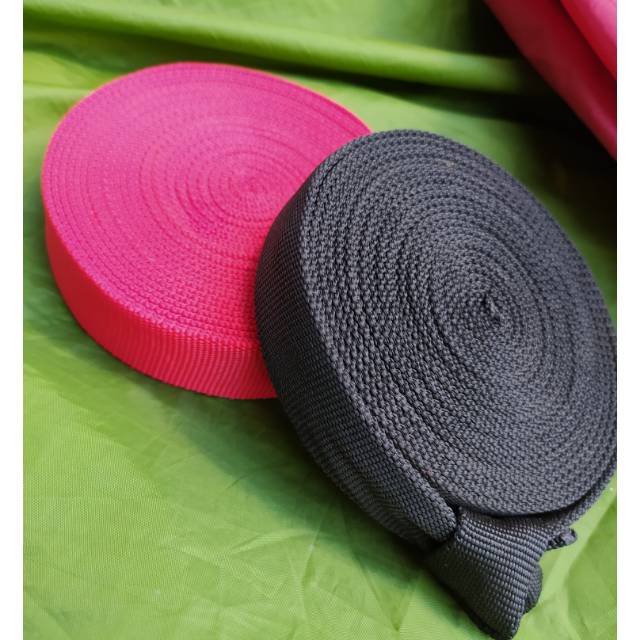 Webbing Tubular Lebar 2.5cm 4.5meter Ecer