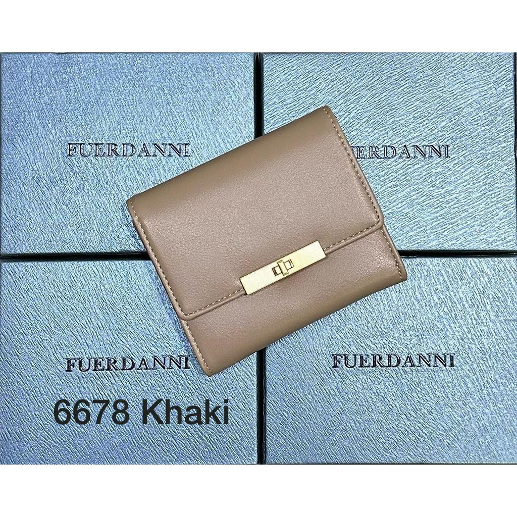 Dompet Lipat Pendek Tutup Kancing Free Box 6678