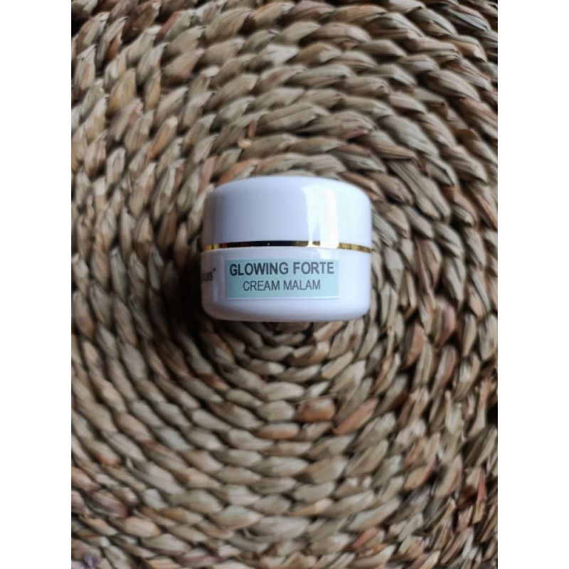 Glowing Forte  Cream malam Farmasi  Kitoderm