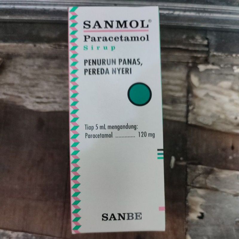sanmol sirup 60ml obat penurun panas anak
