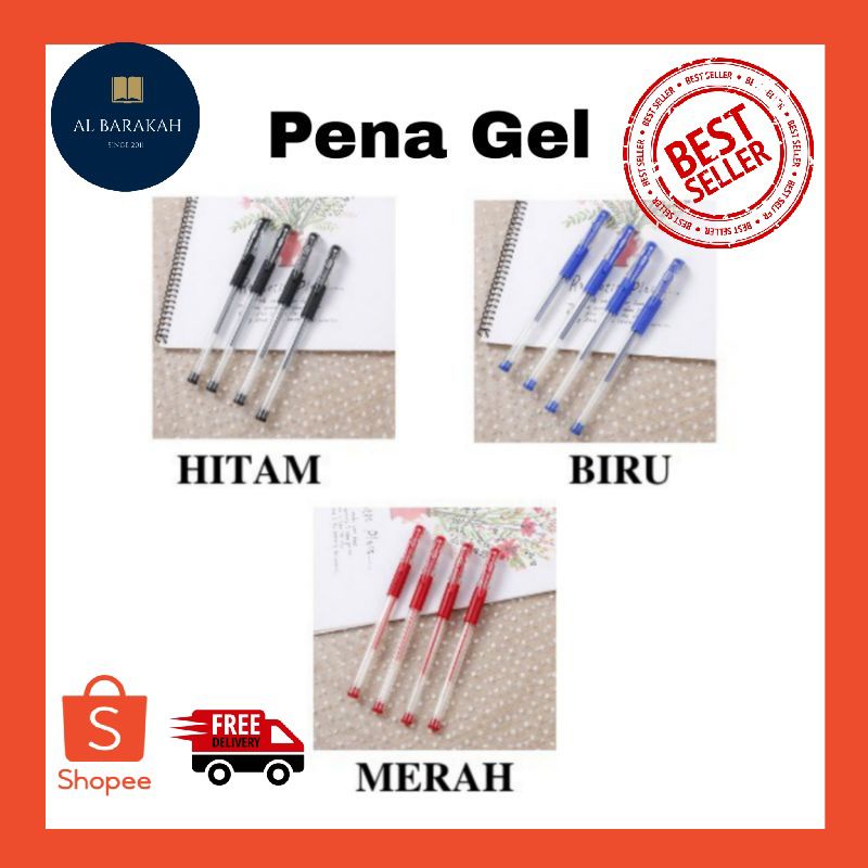 

PENA GEL MIMI PENA GEL 0.5MM PENA MURAH