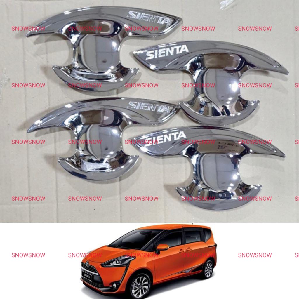 Outer Cover Mangkok Toyota Sienta 2016 2022 Up Chrome